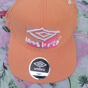 Umbro Soccer Hat Men's NWT Orange